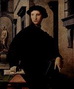 Angelo Bronzino Portrat des Ugolino Martelli. oil painting on canvas